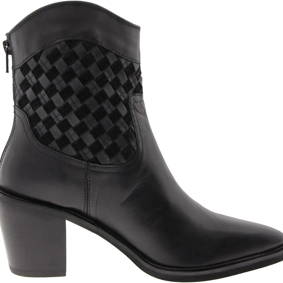 Solid Leather Booties