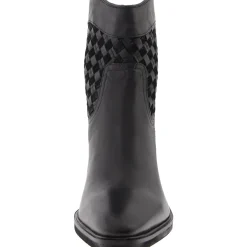 Solid Leather Booties