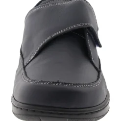 Solid Leather Loafers