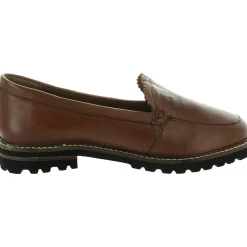 Solid Leather Loafers