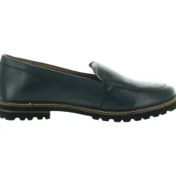 Solid Leather Loafers