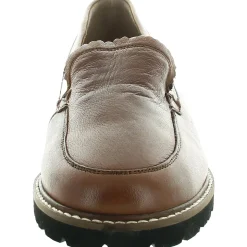 Solid Leather Loafers