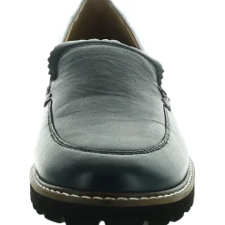 Solid Leather Loafers