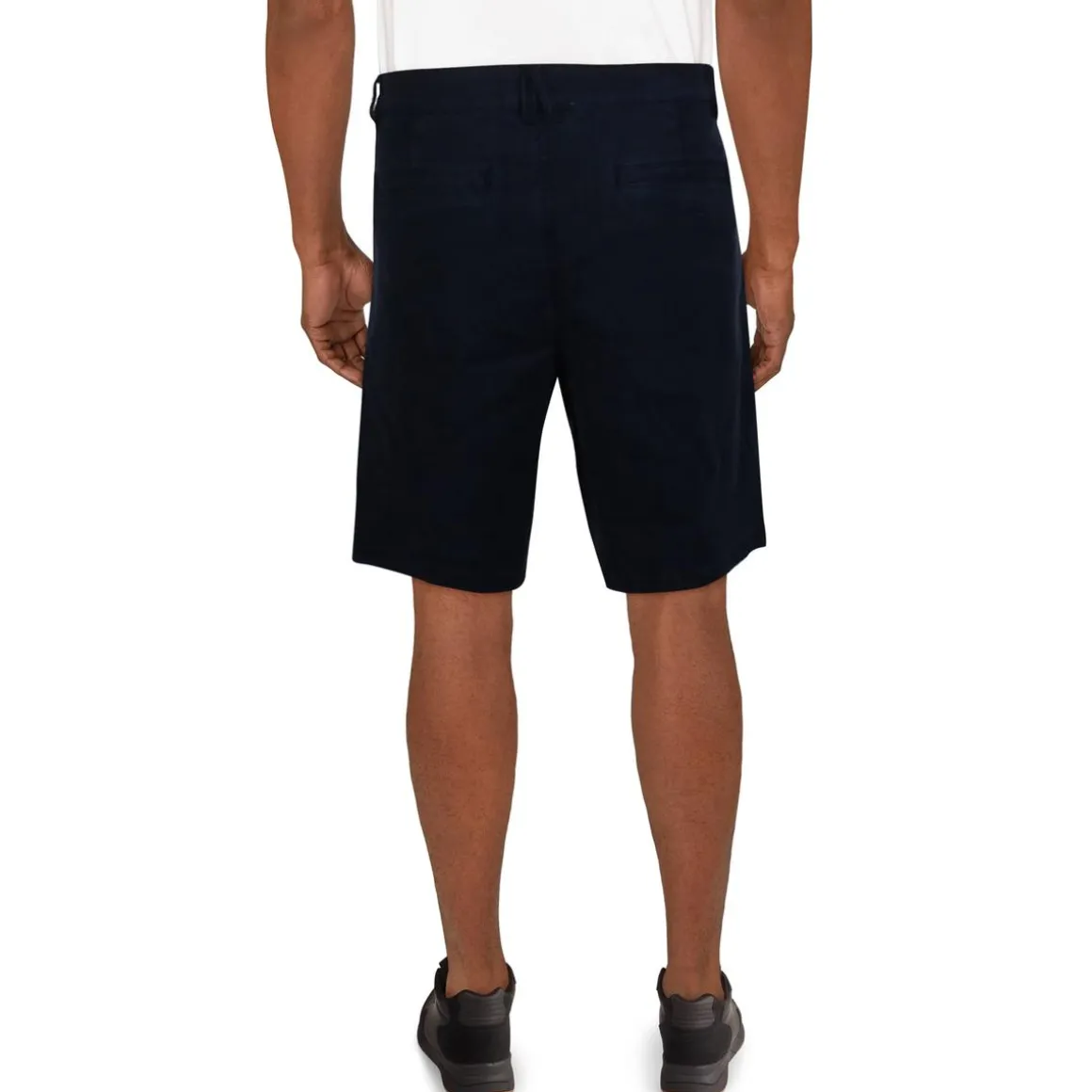 Solid Linen Chino Shorts