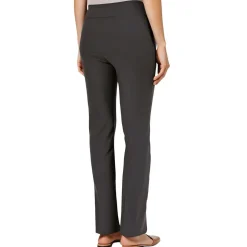 Solid Mid Rise Ankle Pants