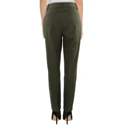 Solid Ponte Ankle Pants