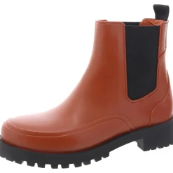 Solid Pull On Chelsea Boots