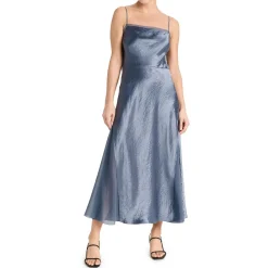 Solid Sheer Slip Dress