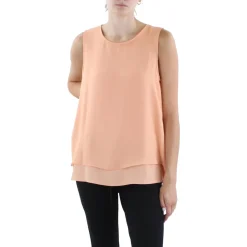 Solid Sleeveless Blouse