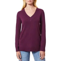 Solid V-Neck V-Neck Sweater