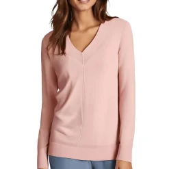 Solid V-Neck V-Neck Sweater