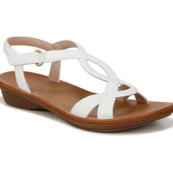 Solo Faux Leather Ankle Strap Strappy Sandals