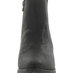 Sonny Faux Leather Studded Ankle Boots