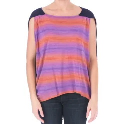 Space Sky Knit Hi-Low Pullover Top