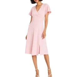 Split Hem Midi Dress