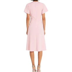 Split Hem Midi Dress