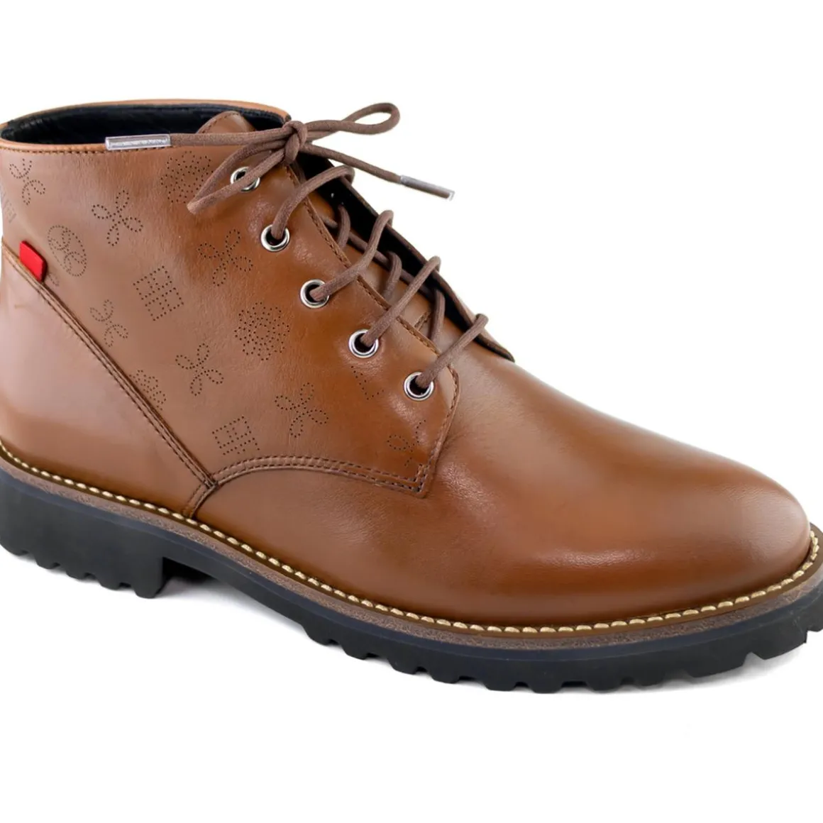 Spring St. Printed Block Heel Chukka Boots