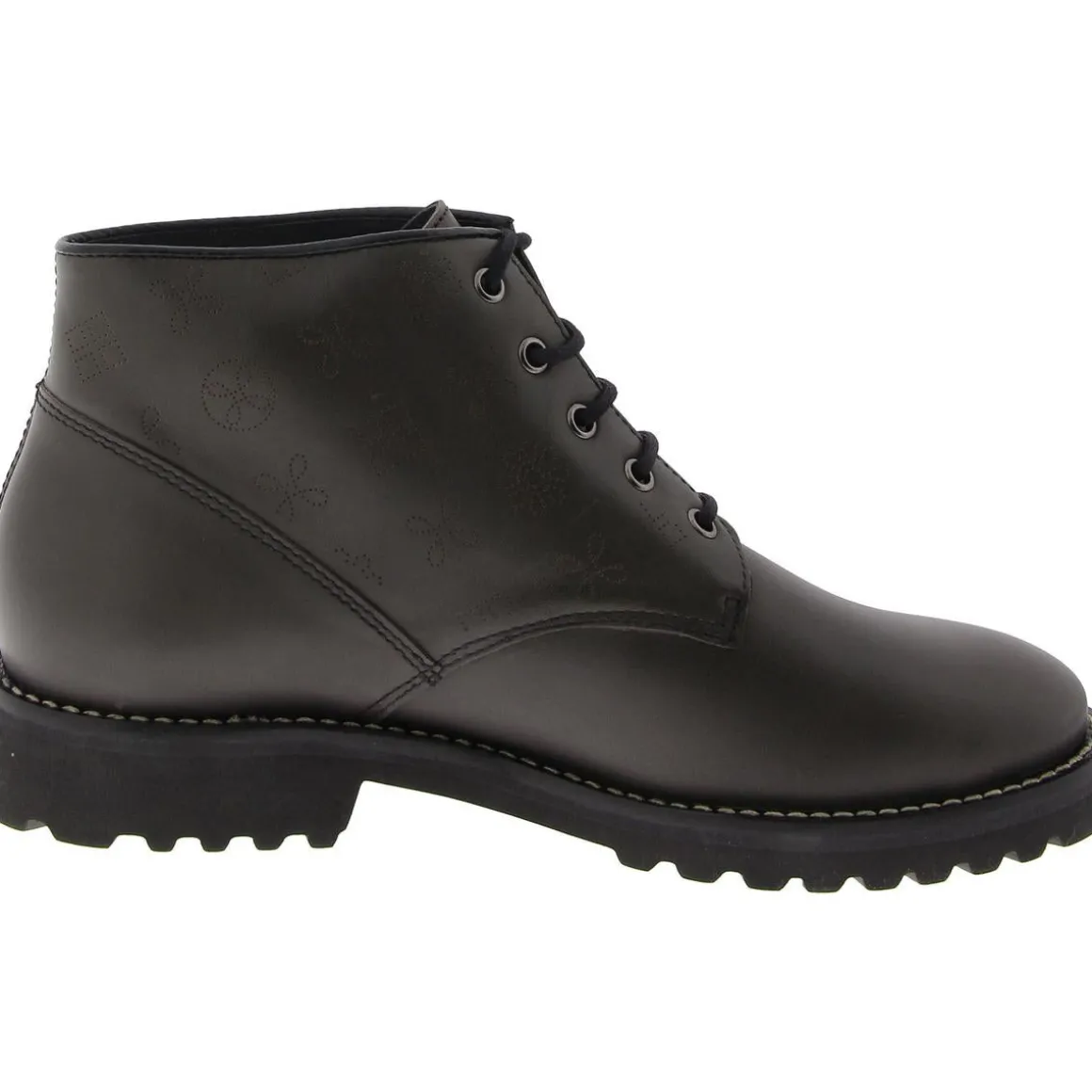 Spring St. Printed Block Heel Chukka Boots