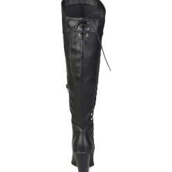 Spritz Wide Calf Faux Leather Over-The-Knee Boots