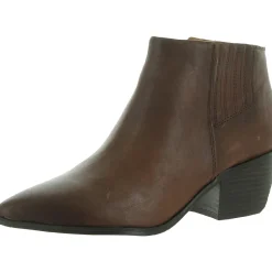Spur Leather Heels Booties