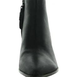 Spur Leather Heels Booties