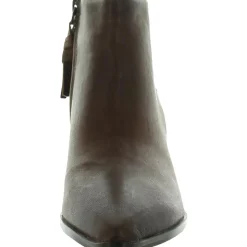 Spur Leather Heels Booties