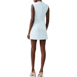 Square Neck Mini Shift Dress