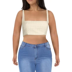 Square Neck Short Cropped