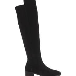 Starla Suede Pull On Over-The-Knee Boots