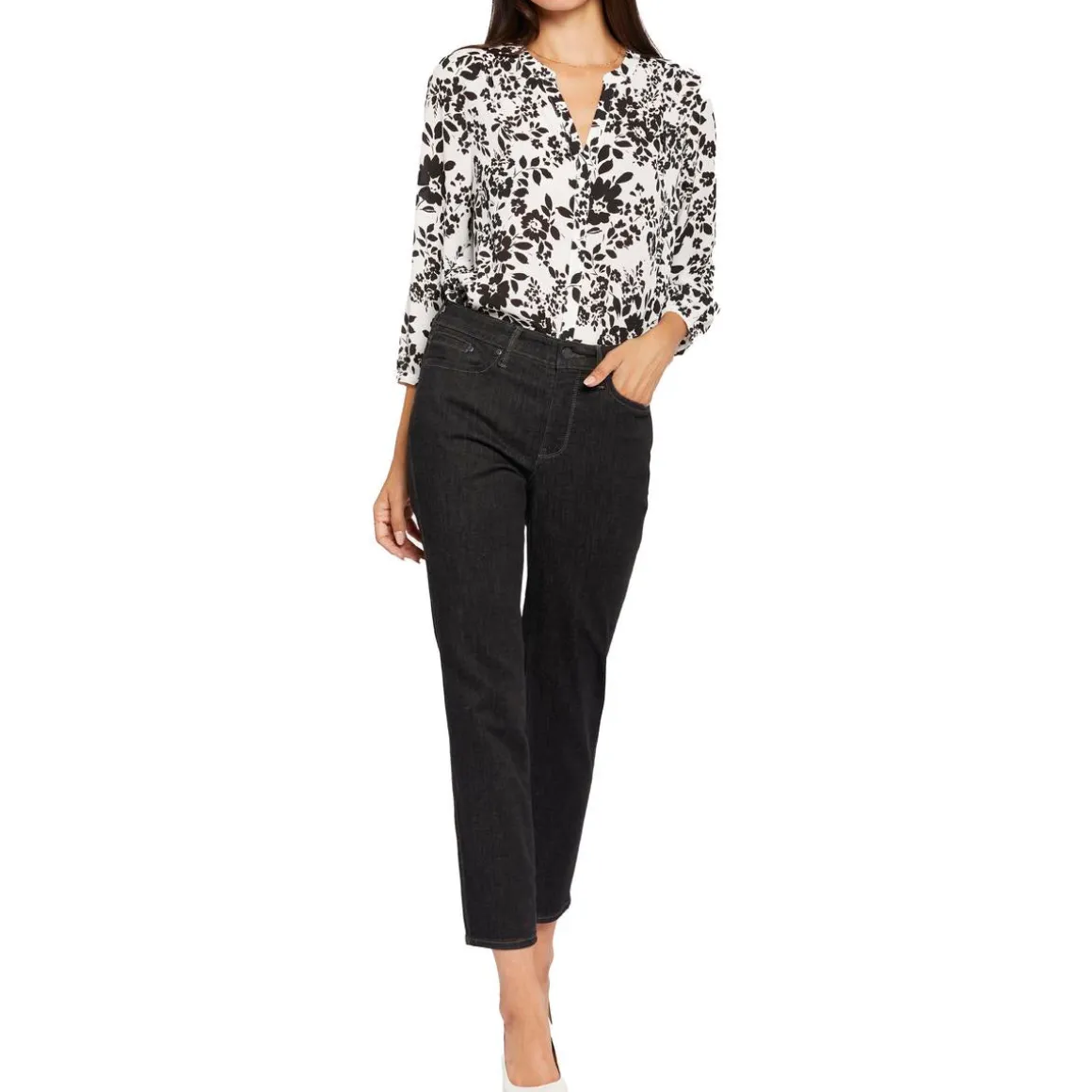 Stella Relaxed Denim Tapered Leg Jeans