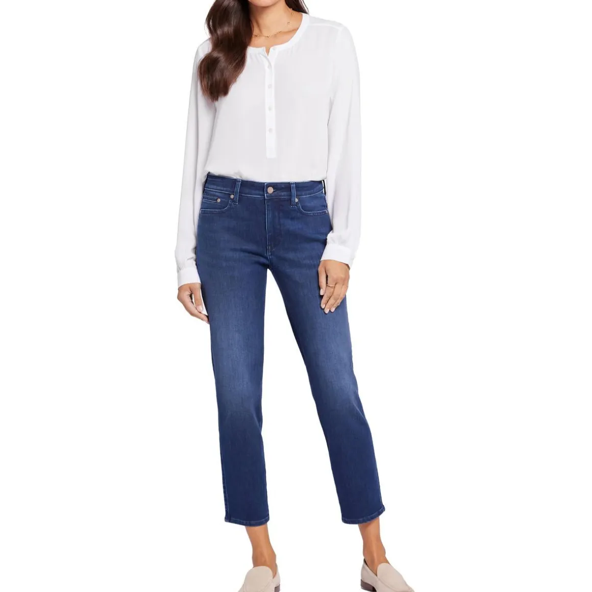 Stella Relaxed Denim Tapered Leg Jeans