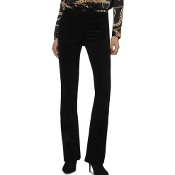 Stevie Chain Velvet Straight Leg Pants