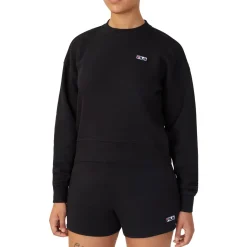 Stina Fleece Lined Crewneck Athletic Pullover Sweatshirt