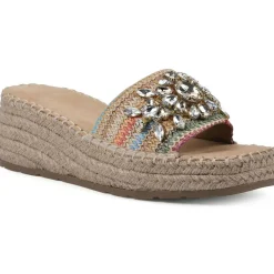 Stitch Wedges Espadrilles