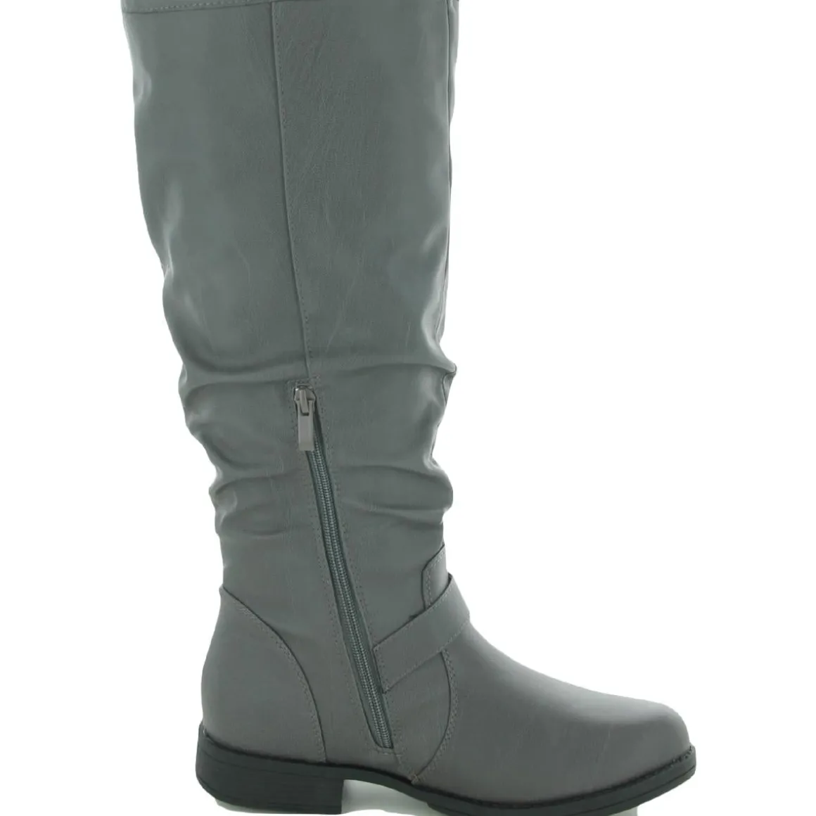Stormy Faux Leather Knee-High Knee-High Boots