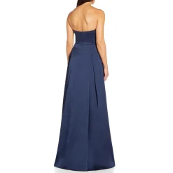 Strapless Maxi Evening Dress
