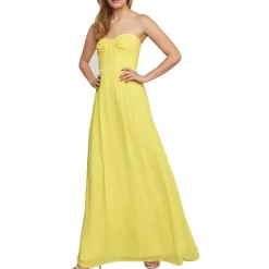 Strapless Ruched Formal Dress