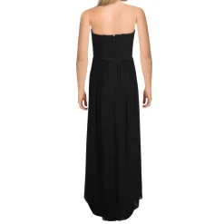 Strapless Ruched Formal Dress