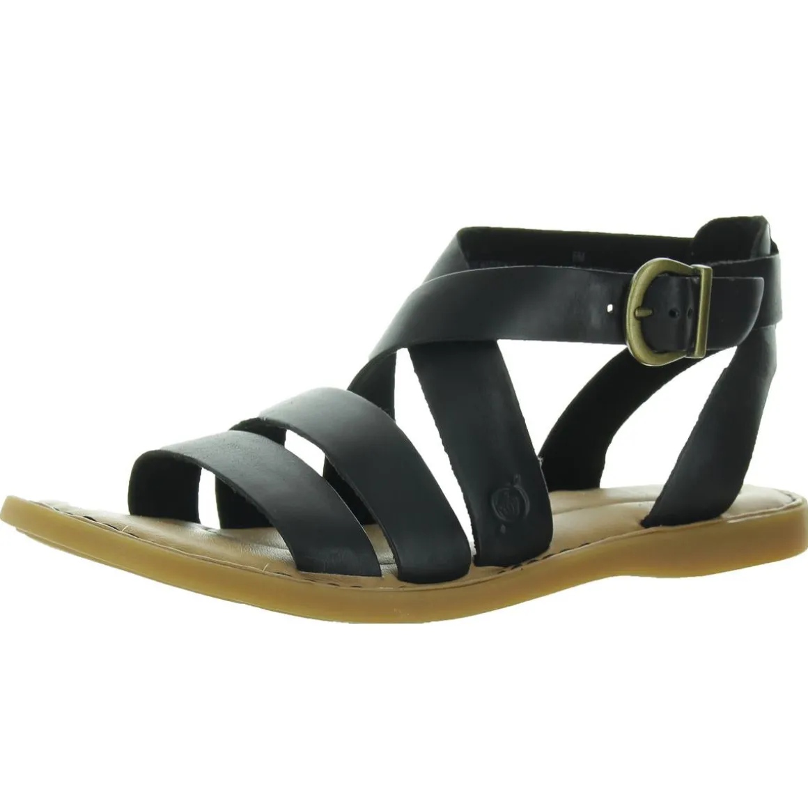 Strappy Leather Flatform Sandals
