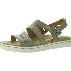 Strappy Leather Flatform Sandals