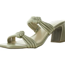 Strappy Leather Slide Sandals