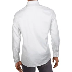 Stretch Cotton Button-Down Shirt