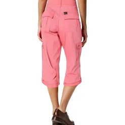Stretch Cotton Capri Pants
