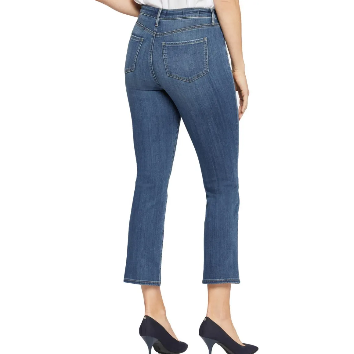 Stretch Denim Bootcut Jeans