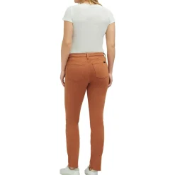 Stretch Denim Straight Leg Jeans