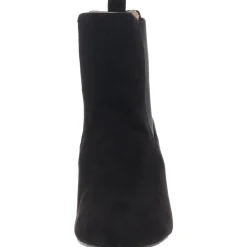 Stretch Faux Suede Chelsea Boots