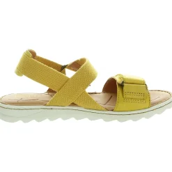 Stretch Leather Flatform Sandals