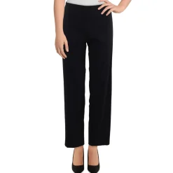Stretch Rayon High-Waisted Pants