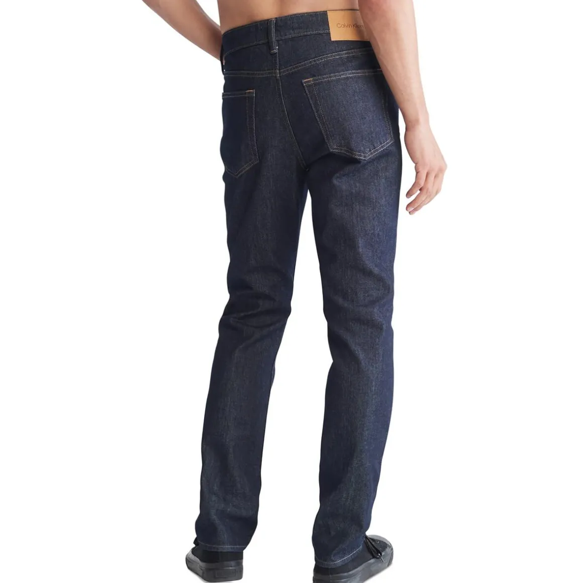 Stretch Straight Slim Jeans