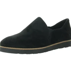 Stretch Suede Loafers